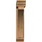 Ekena Millwork Thorton Traditional Rough Sawn Bracket w/ Offset Brace, Western Red Cedar, 6"W x 30"D x 30"H BKT0604X30X30THR01RWR - alternate 2